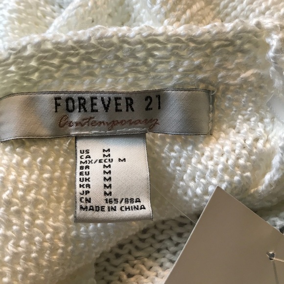 Forever 21 Open-Back Sweater - Picture 4 of 5